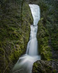 Waterfall in forest