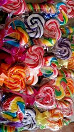 Full frame shot of multi colored candies