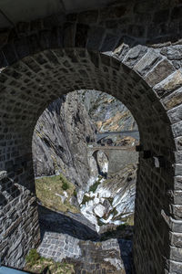 Architectural detail of historic building