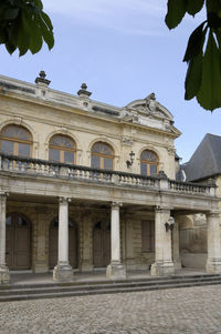 Low angle view of historical building