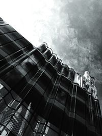Low angle view of modern building