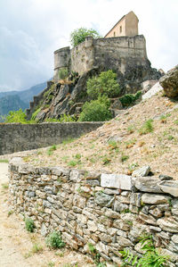 Old ruins of building