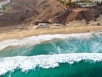 Scenic view of beach