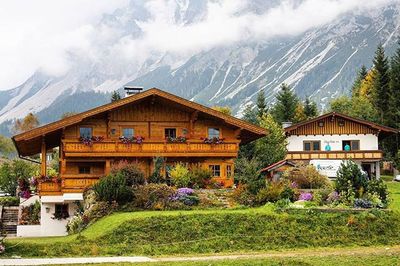 Houses in village