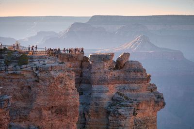 People at grand canyon national park