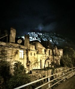 Residential buildings against sky