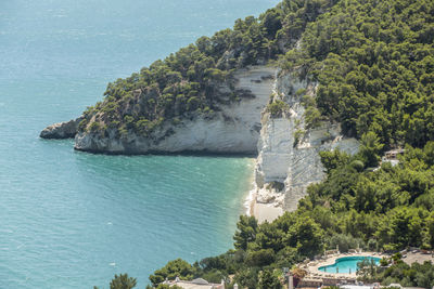 Baia delle zagare in mattinata