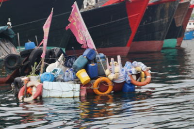 Group of people in boat