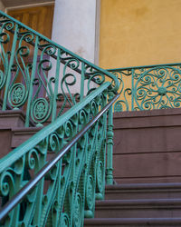 Close-up of stairs