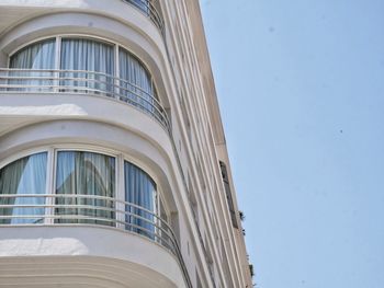Low angle view of building against sky