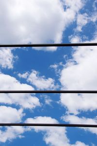 Low angle view of clouds in sky