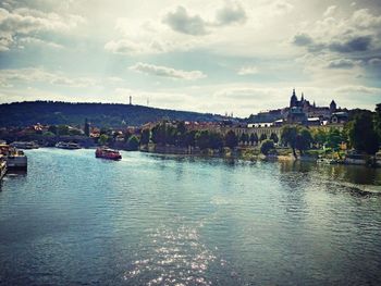 River with buildings in background