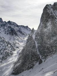 Road passing through mountains