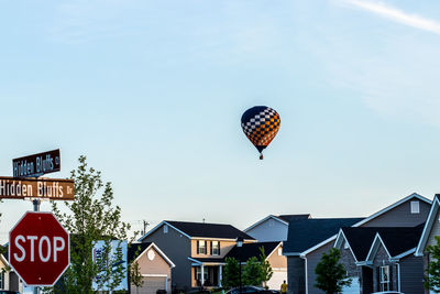 Low angle view of buildings against sky