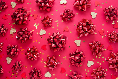 Full frame shot of pink petals