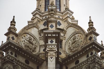 Low angle view of statue