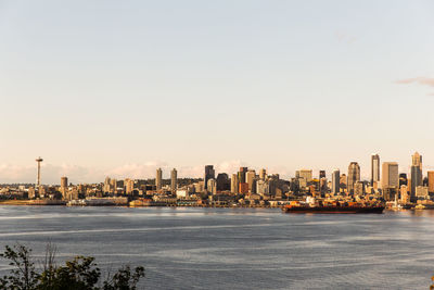 Skyscrapers in city