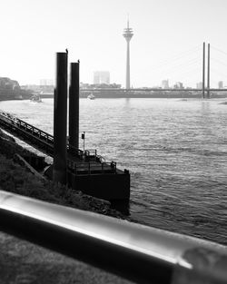 View of city at waterfront