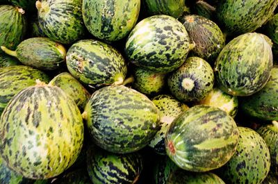 Full frame shot of fruits for sale at market stall