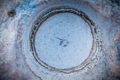 Full frame shot of old metal