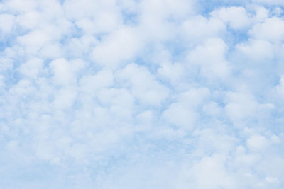 Low angle view of clouds in sky