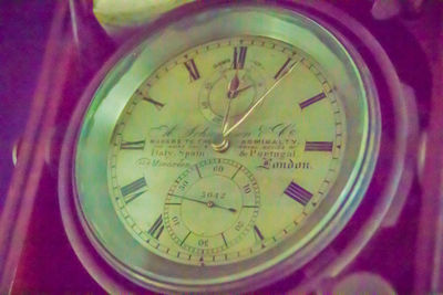 Close-up of clock