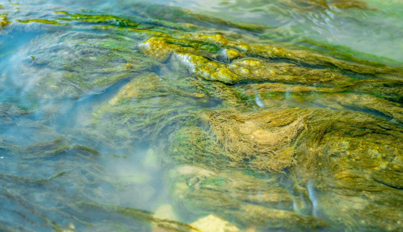 CLOSE UP OF RIPPLED WATER