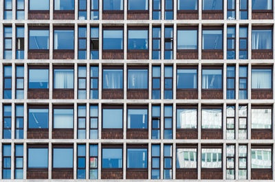 Full frame shot of modern building