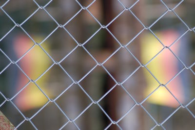 Full frame shot of chain link fence