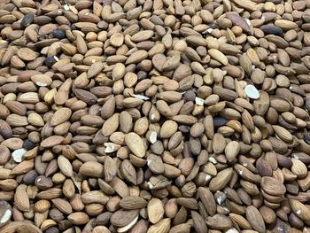 Full frame shot of pebbles for sale at market