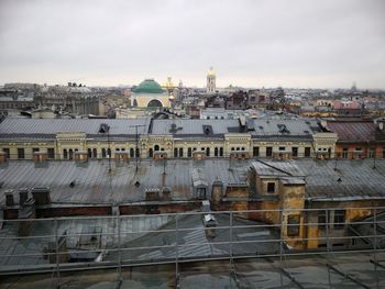 Roofs of st petersburg