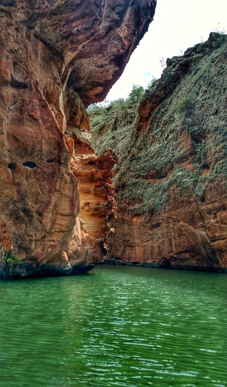 VIEW OF ROCK FORMATION