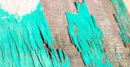 Full frame shot of multi colored wooden wall