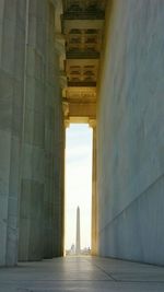 Corridor of building