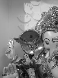 Close-up of decorations