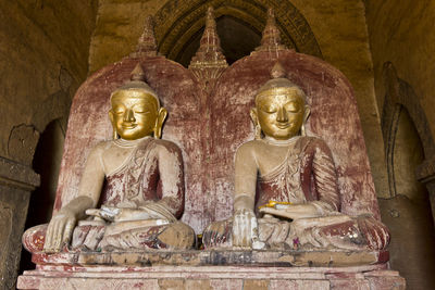 Statue of buddha in temple