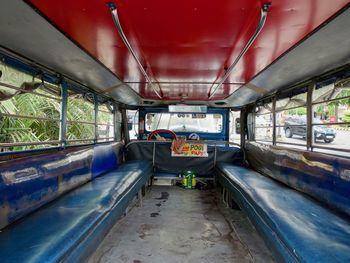 Train at railroad station