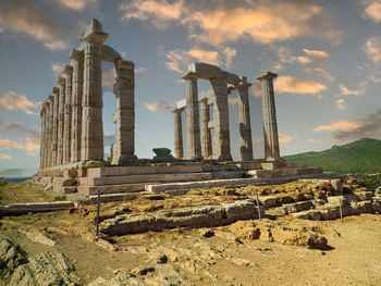 Ancient greek temple