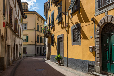 Street amidst buildings in city