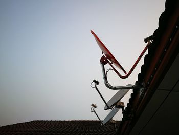 Low angle view of built structure against sky