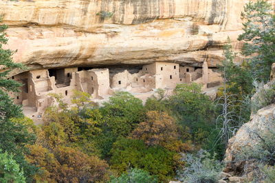 View of old ruin building