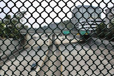 Full frame shot of chainlink fence