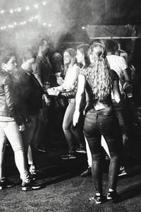 People at music concert