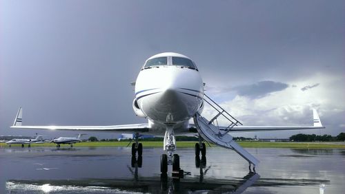 View of nautical vessel in water