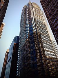 Low angle view of modern building