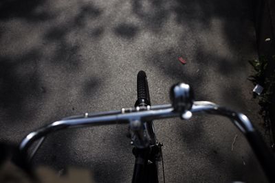 Close-up of metallic object