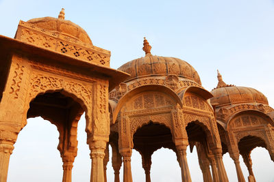 Exterior of jaisalmer fort at rajasthan