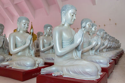 Statue of buddha in temple