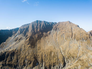 Scenic view of mountain against sky