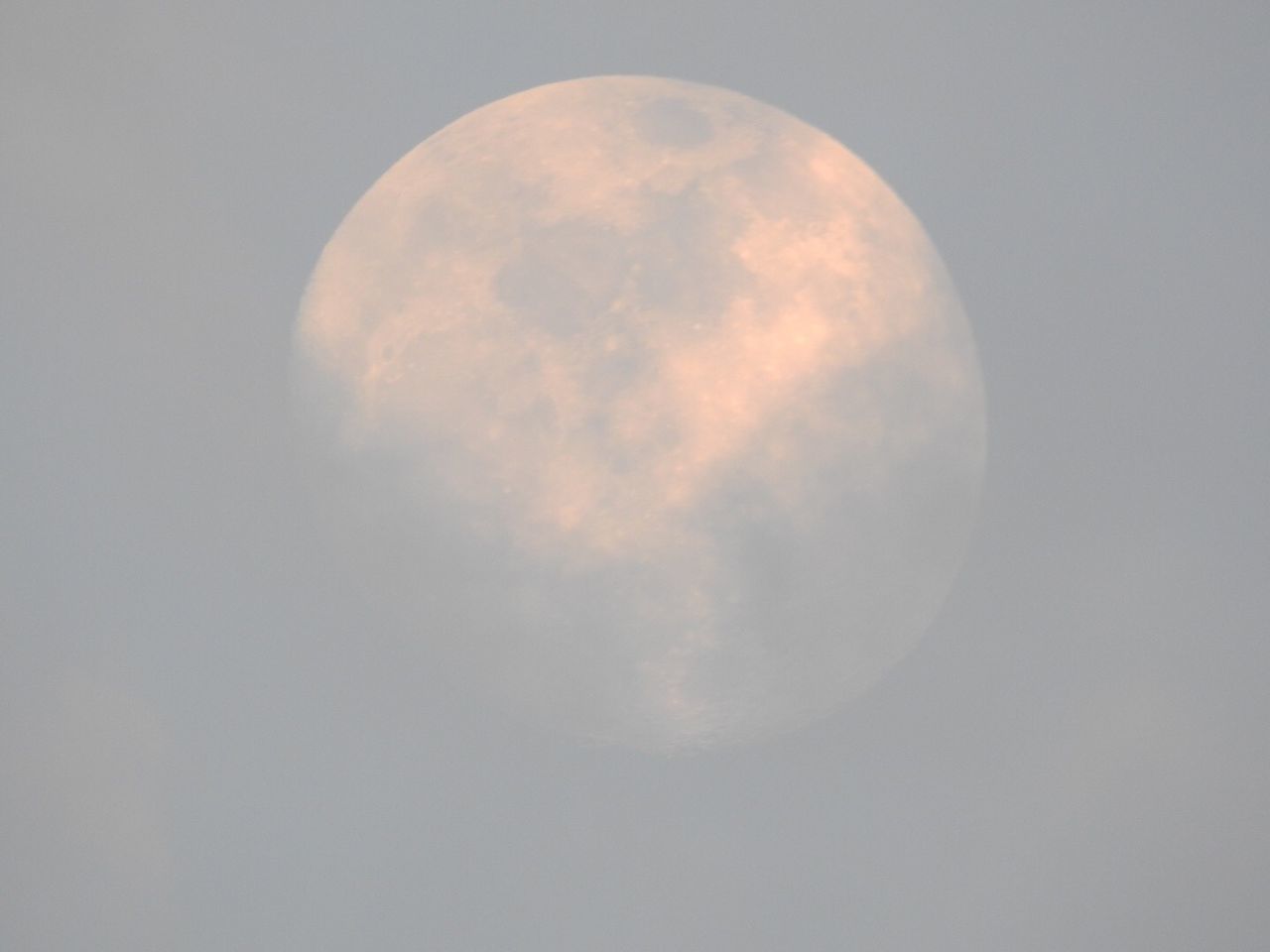 LOW ANGLE VIEW OF MOON AGAINST SKY